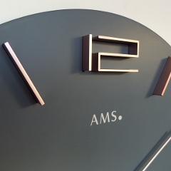 AMS 掛け時計 40cm アナログ ドイツ製 30%OFF 国内在庫 即納　(YM-AMS9590J)