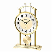 AMS ドイツ製 置き時計 振り子時計 5193 ゴールド 退職祝い 30%OFF 国内在庫 即納　(YM-AMS5193J)