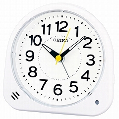 セイコー(SEIKO) 目覚まし時計 自動点灯 スイープ秒針 スヌーズ KR510W