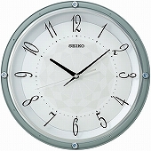 セイコー(SEIKO) 掛け時計 電波時計 アナログ スイープ秒針  KX257L