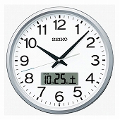 セイコー(SEIKO) 掛け時計 電波時計 チャイム設定 工場など アナログ スイープ秒針 PT202S
