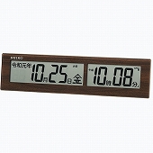 セイコー(SEIKO) 掛け時計 電波時計 デジタル 令和元号表示 カレンダー 掛置兼用 SQ441B