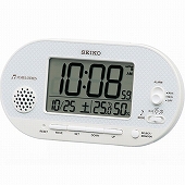 セイコー(SEIKO) 目覚まし時計 電波時計 デジタル 温度計 湿度計 SQ795W