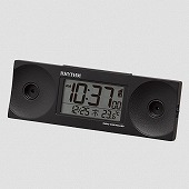 シチズン (CITIZEN) 置き時計 Ｗスピーカー大音量目覚まし時計 コンパクトサイズ 大音量バトルシリーズの最小モデル フィットウェーブバトル100