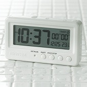 シチズン (CITIZEN) 置き時計 防飛沫性能 バスルーム 半身浴 キッチン クッキング タイマー付 アクアプルーフ