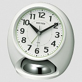 シチズン (CITIZEN) 置き時計 めざまし時計 小振りながらもしっかり大音量 丸みをおびたデザイン タフバトラーラウド