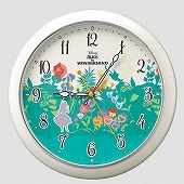 シチズン (CITIZEN) 掛け時計 キャラクター時計 Disney ディズニー アリス チュシャ猫 掛時計804 ふしぎの国のアリス