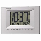 シチズン (CITIZEN) 掛け時計 電波時計 掛置兼用 デジタル 目覚まし時計 8RZ181-003