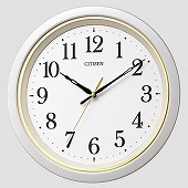 シチズン (CITIZEN) 掛け時計 電波掛時計 時刻の見やすさ インテリアに合わせやす スタンダードデザイン 8MYA43-003