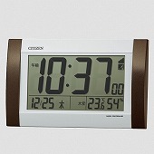 シチズン (CITIZEN) 掛け時計 大きく見やすい画面 掛置兼用 電波デジタル 8RZ188-006