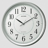シチズン (CITIZEN) 掛け時計 連続秒針（夜眠る秒針） 電波掛時計 フィットウェーブプリミエ