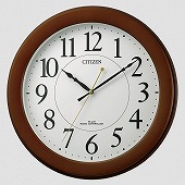 シチズン (CITIZEN) 掛け時計 はっきり見やすい大きな文字と目盛り くせのないデザイン 8MY514-006