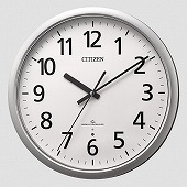 シチズン (CITIZEN) 掛け時計 スリーウェイブ 電波時計 ユニバーサルデザインフォント 4MY853-019