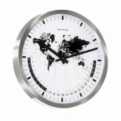 ヘルムレ (HERMLE) 掛け時計 ドイツ おしゃれ 音がしない 世界時計 ワールドタイム ギフト 30504-002100 30%OFF 国内在庫