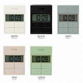 置き時計 デジタル 小型 アラーム タイマー機能 タイムキーパー　(SI-OPTE-002)