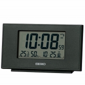 セイコー(SEIKO)  目覚まし時計 デジタル スヌーズ 電波時計 温湿度計 SQ790K